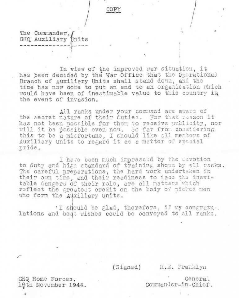 Walter John Marchant British Resistance Archive